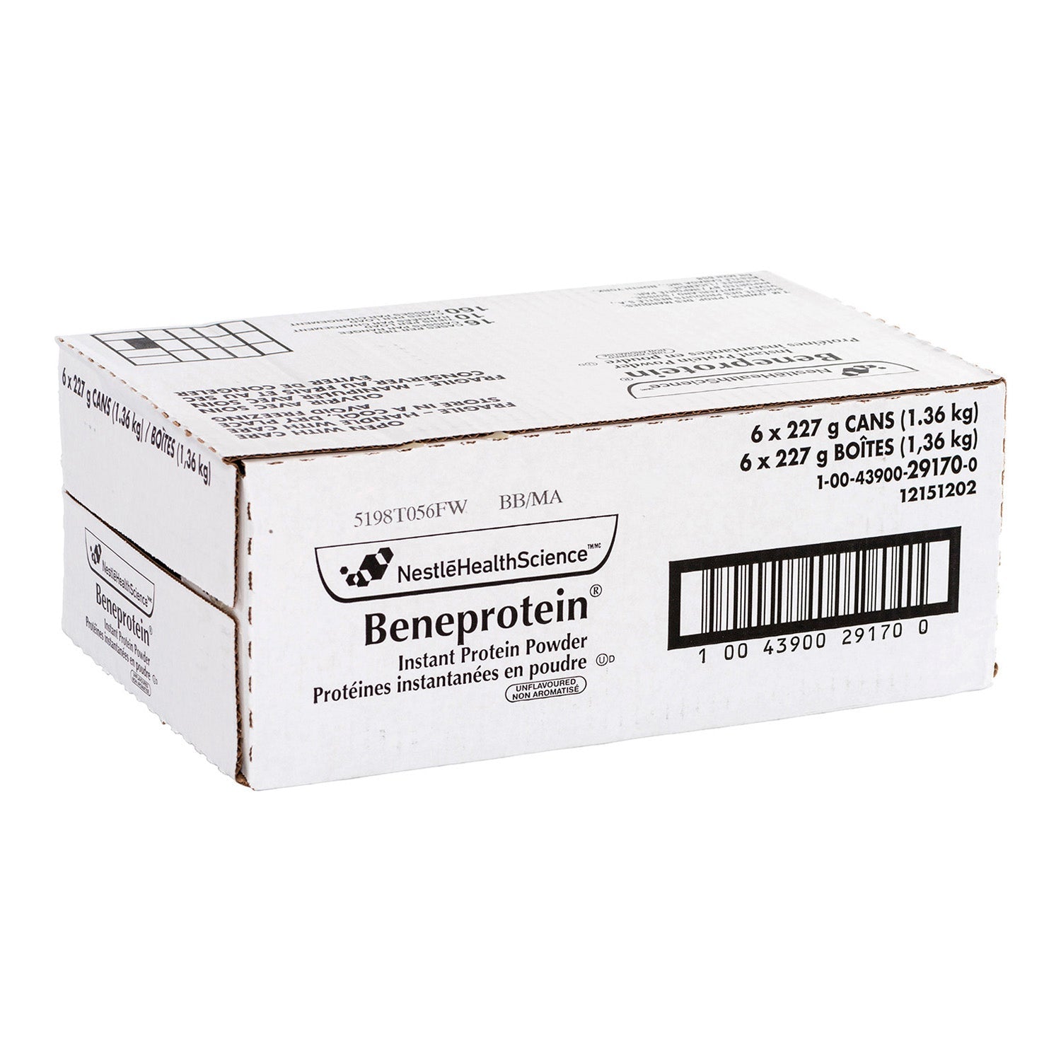 Beneprotein® Instant Protein Powder - 6 x 227 Grams - Nestle Health Science - Healthcare and Wellness - Canada